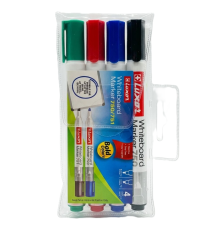 3380/4WT  Маркер для доски White Board Marker 750 набор