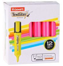 4014T TEXTLITER Тектовыделитель Флуроцент Розовые