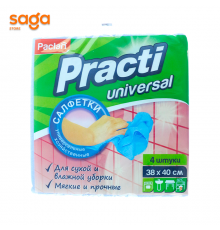 Тряпка Paclan 4шт 38*40