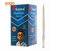 Ручка шариковая, синяя, Обама/Obama"Platinum", 0,7мм, в коробке 50/1000/4000