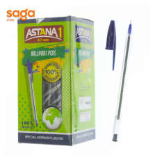 Ручка шариковая, синяя, Астана стекло "ASTANA 1", 0,7мм, в коробке 50/1000/4000