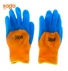 Рабочие перчатки 300# СИНИЙ Cloves в блоке (10х 48шт) цена за блок