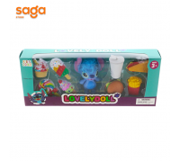 Набор героев "Stitch" с Фаст-Фудом 30*5*12,5 см.1/288 LK1495-2