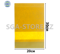 Крафт пакет ДОЙ-пак 20*30см пластик, с окном.
