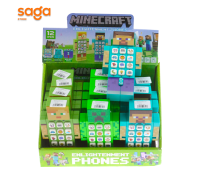 Игрушка телефон/сотка «Майнкрафт/Minecraft», музыкальный, 12 шт., 2047