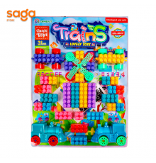Мозаика Trains QM-8883F 1/48 развивашка из пластик