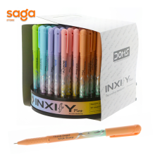 Ручка шариковая, синяя, Doms"INXIFY 80805", 0,7мм, в коробке 100/2880 цена за шт