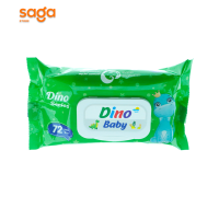 Салфетки влажные Dino 72шт.