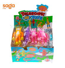 Гофра светящаяся телескопическая, 36 шт., Telescopic Toys, 5488