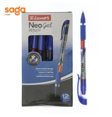 Ручка шариковая NEO GEL синий 18502 1/12