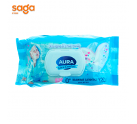 Салфетки влажные  AURA 120шт
