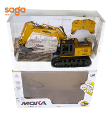 Экскаватор с пультом управления в коробке MOKA 2019
