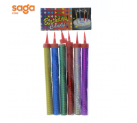 Свечи фейерверк для торта "Birthday Candle" 15см, 6шт.