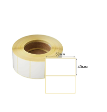 Этикетка термо слой 58*40 (60шт)