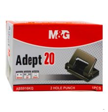M&G Дырокол 2-дырчатый ADEPT, 20 листов, арт. ABS916KQ(72шт)(в упаковке 6шт)