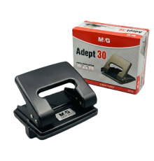 M&G Дырокол 2-дырчатый ADEPT, 30 листов, арт. ABS916KR(60шт)(в упаковке 6 шт)