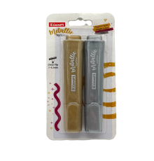 Metalic Textliter  Silver Gold Текстовыделитель