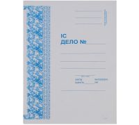 Папка-скоросшиватель картонная KUVERT, А4 формат, 250 гр, белая