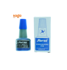 Штемпельная краска (мастика) horse (blue)